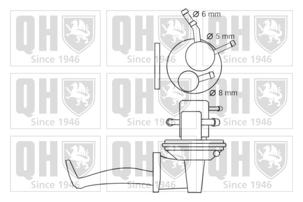 QUINTON HAZELL Топливный насос QFP202